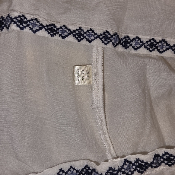 Pilcro by Anthropologie Smocked Embroidered Halter Top - Picture 9 of 15